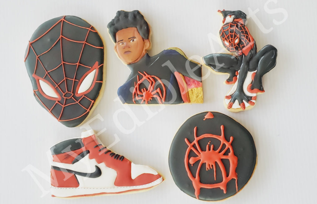 Spiderman Cookies