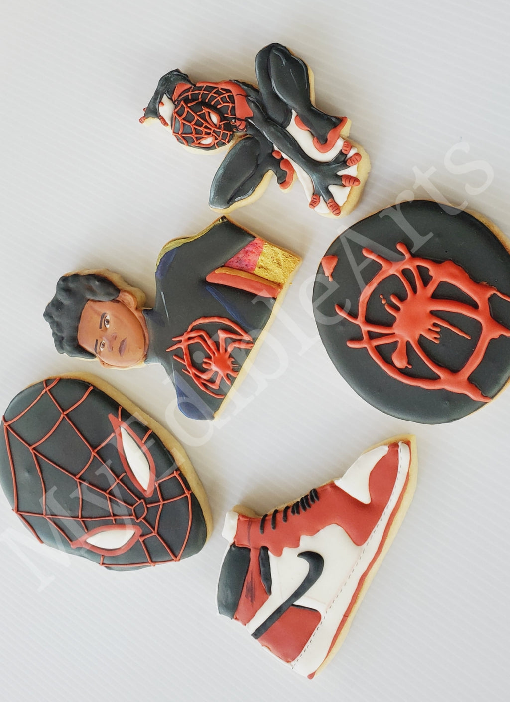 Spiderman Cookies