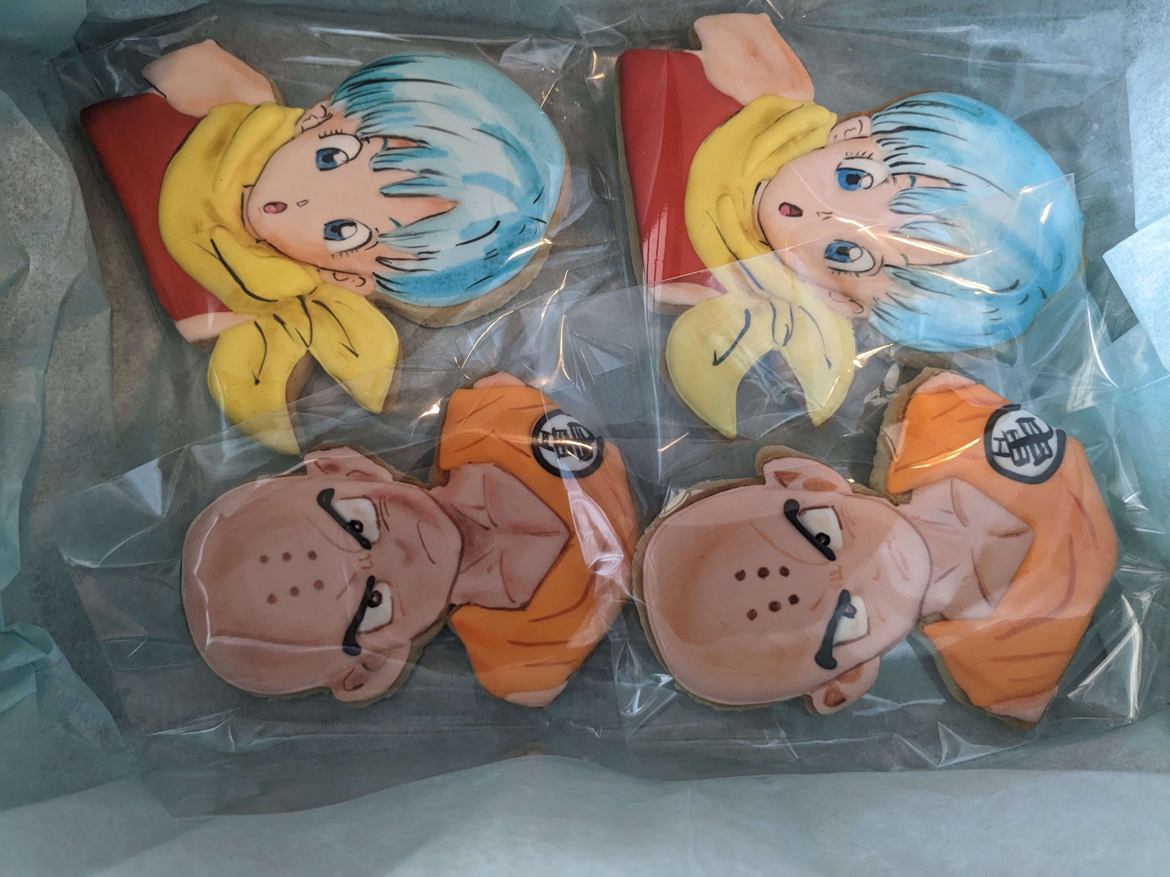Dragon Ball Z Cookies