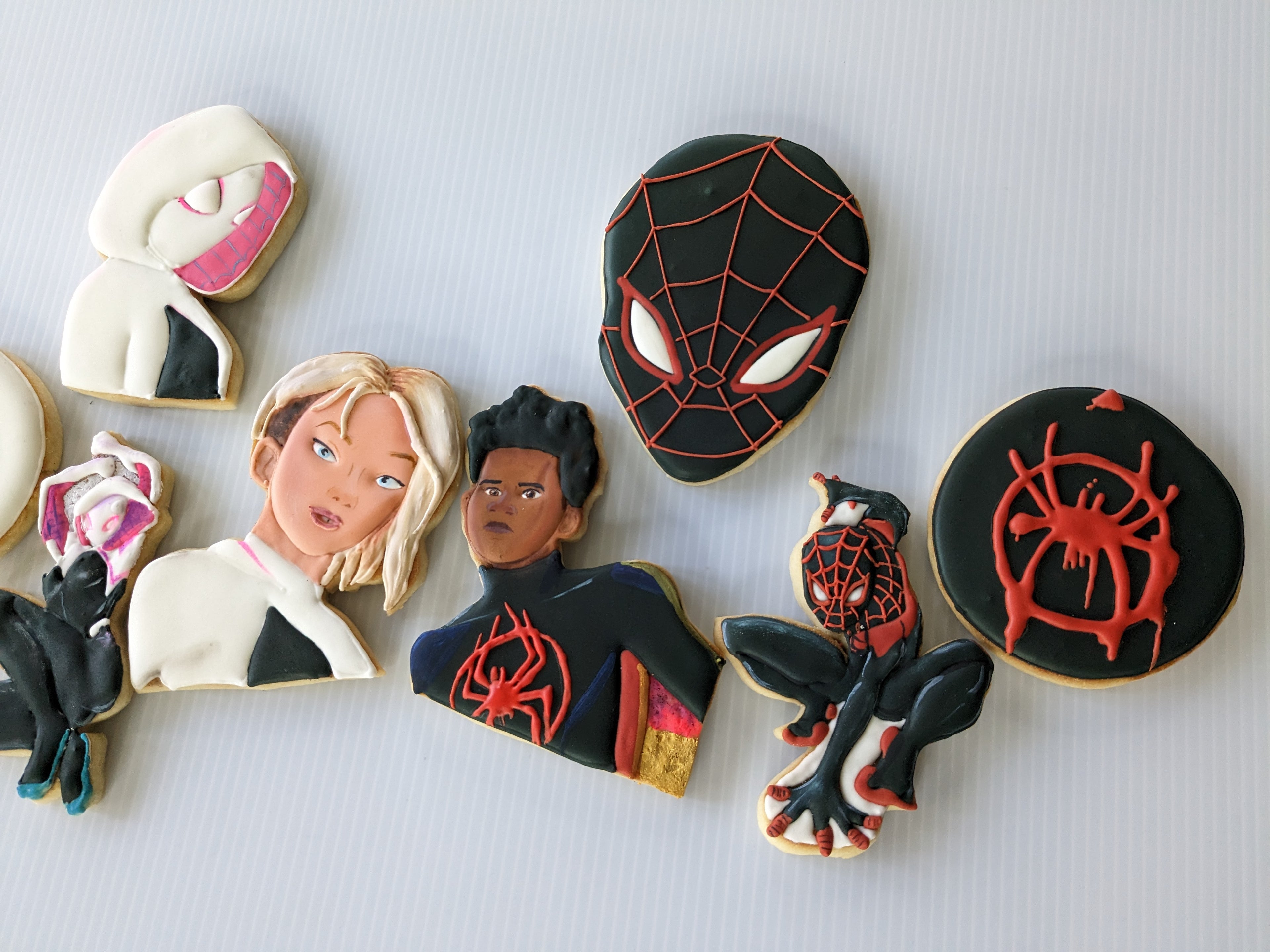 Spiderman Cookies
