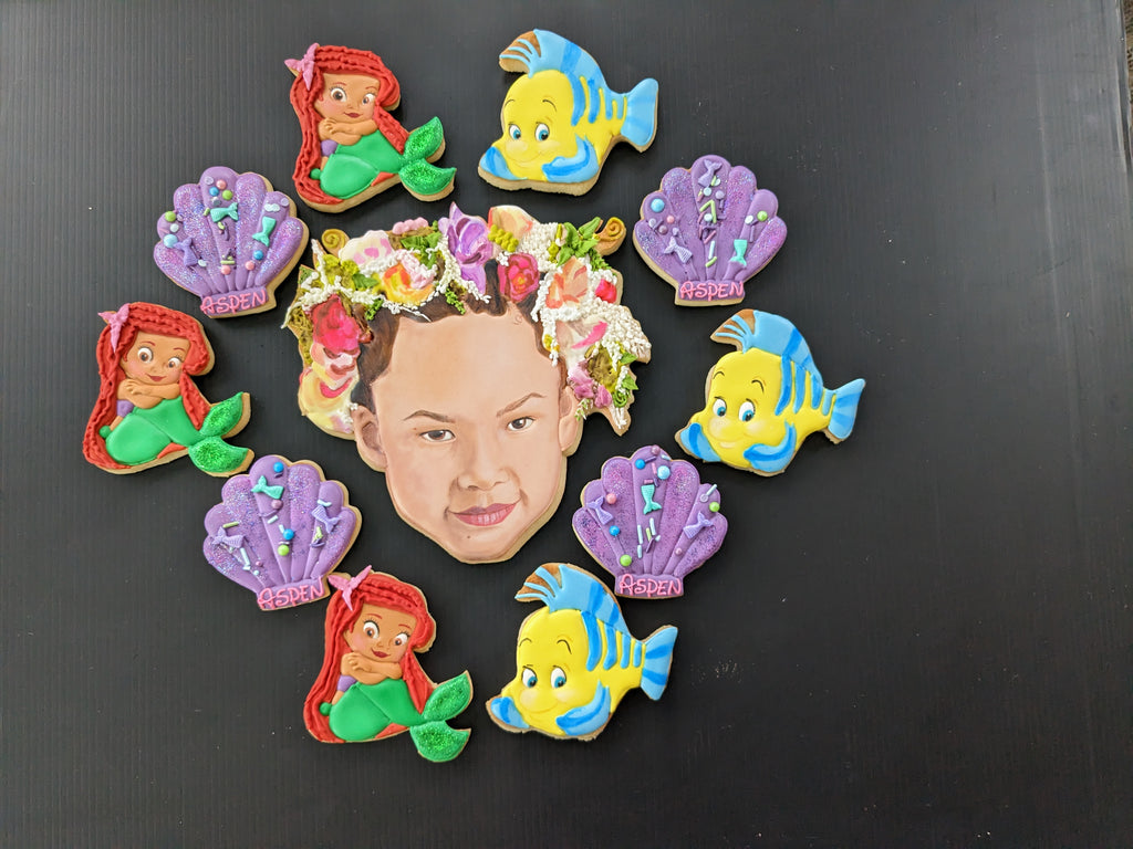 Little Mermaid Cookies