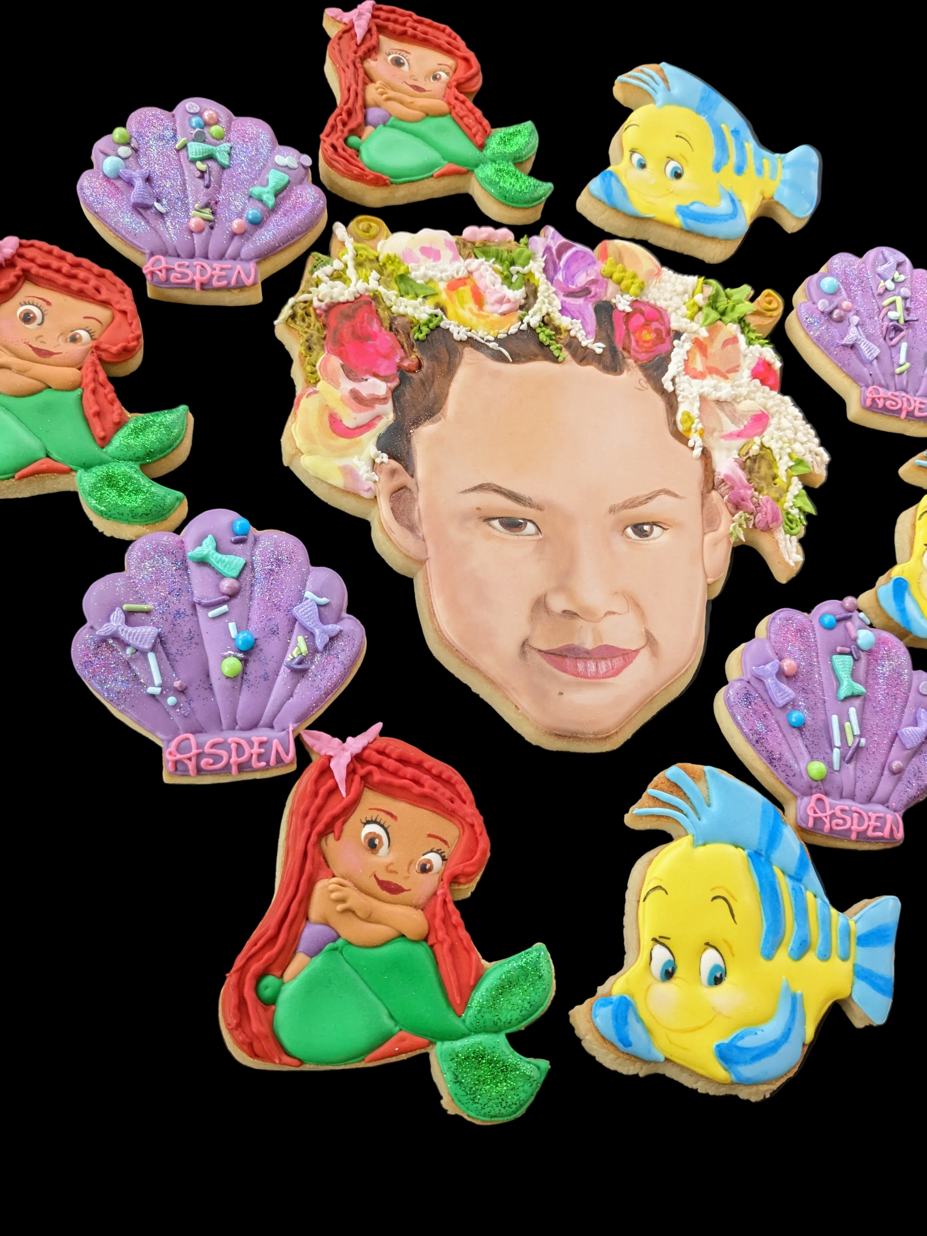 Little Mermaid Cookies