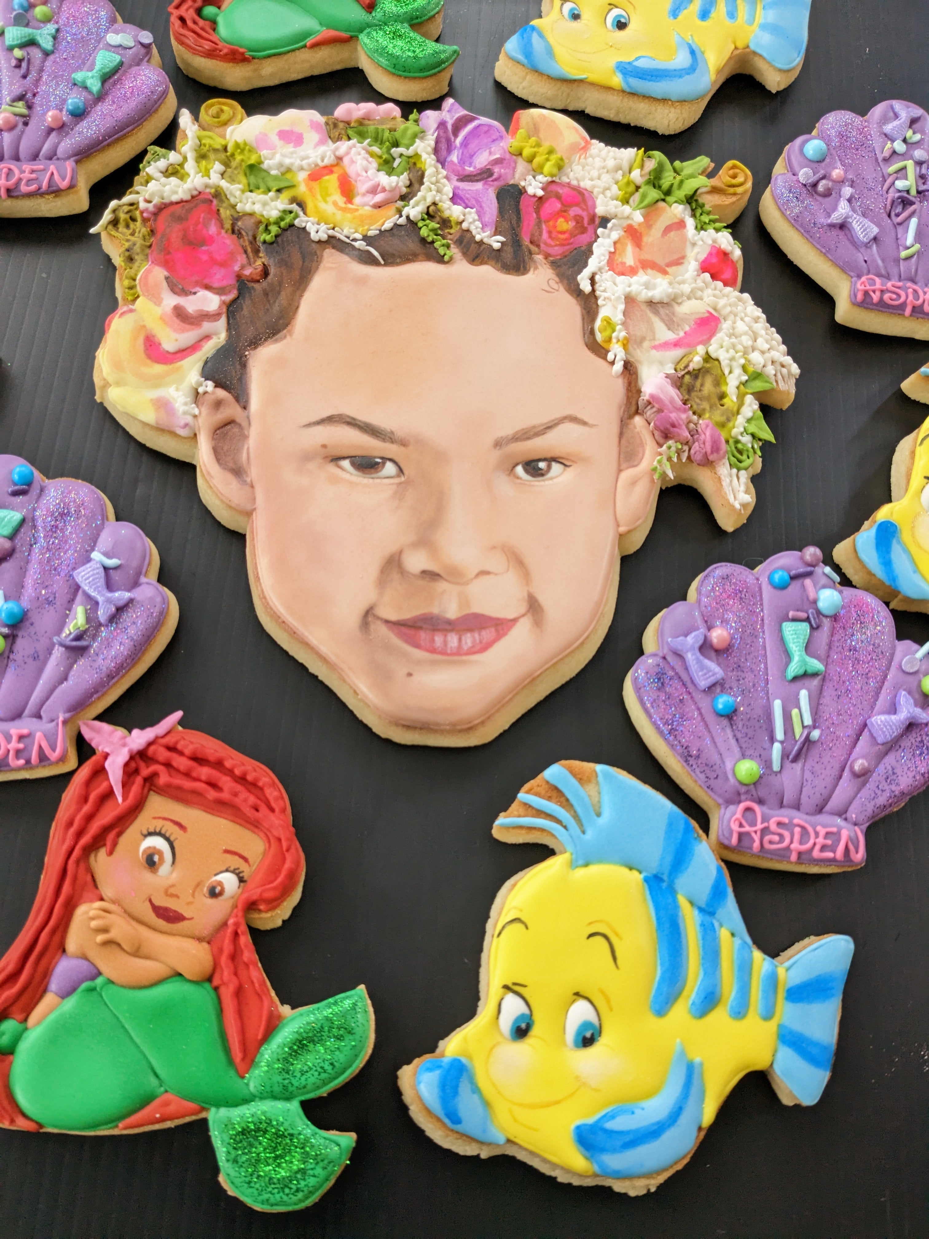 Little Mermaid Cookies