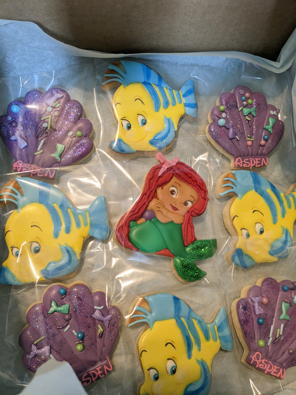 Little Mermaid Cookies
