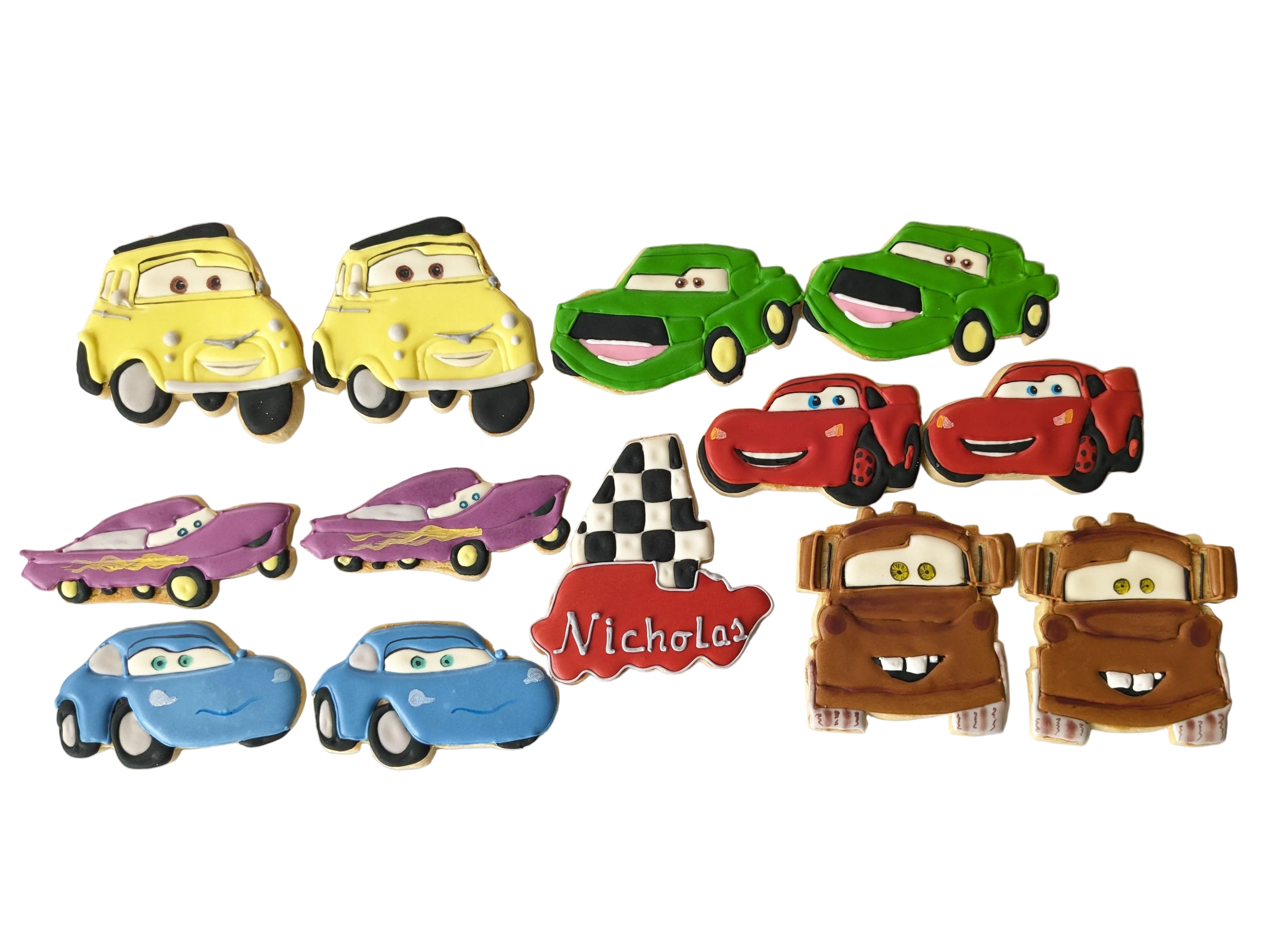 Cars Cookies