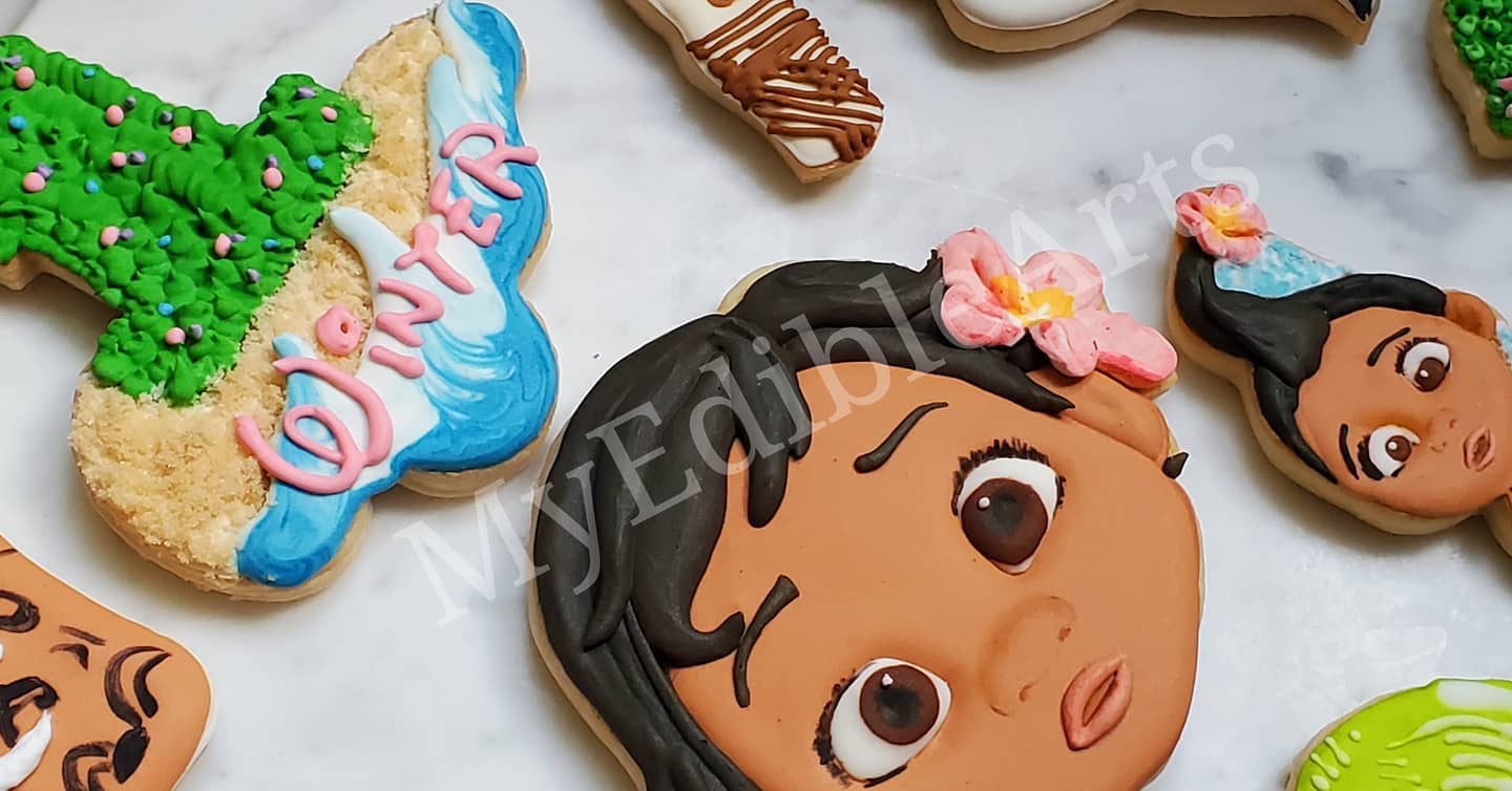 Moana Cookies