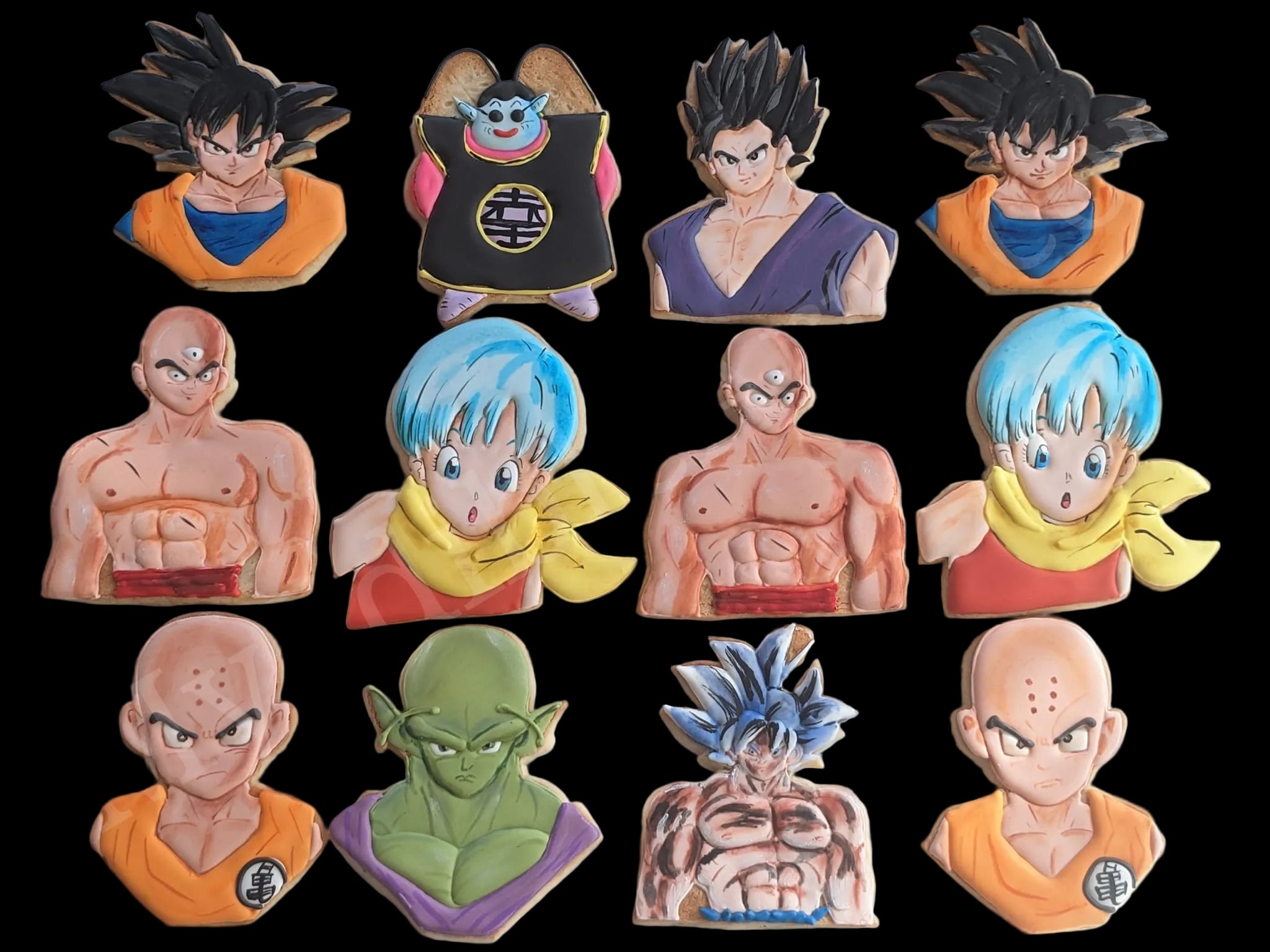 Dragon Ball Z Cookies