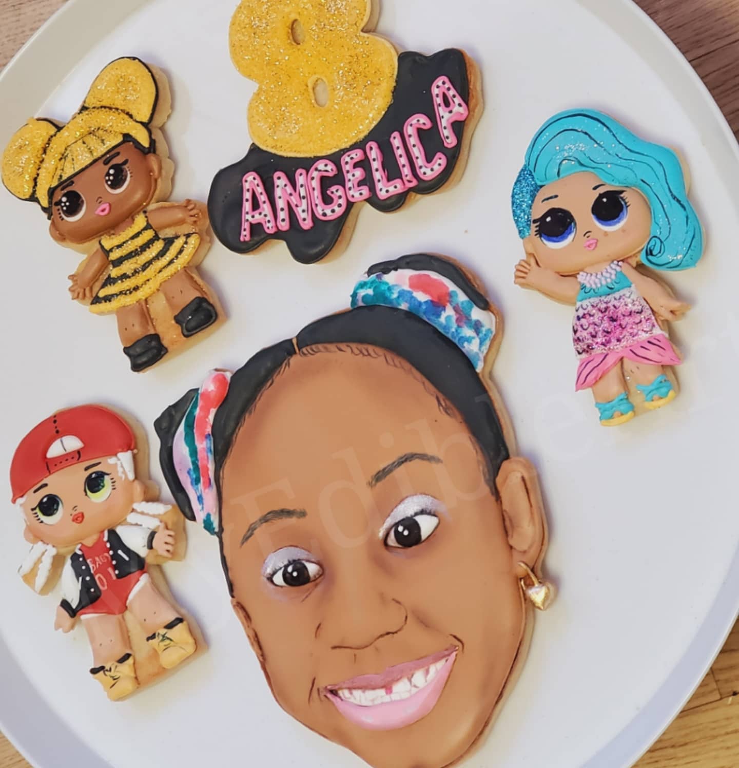 L.O.L Dolls Cookies