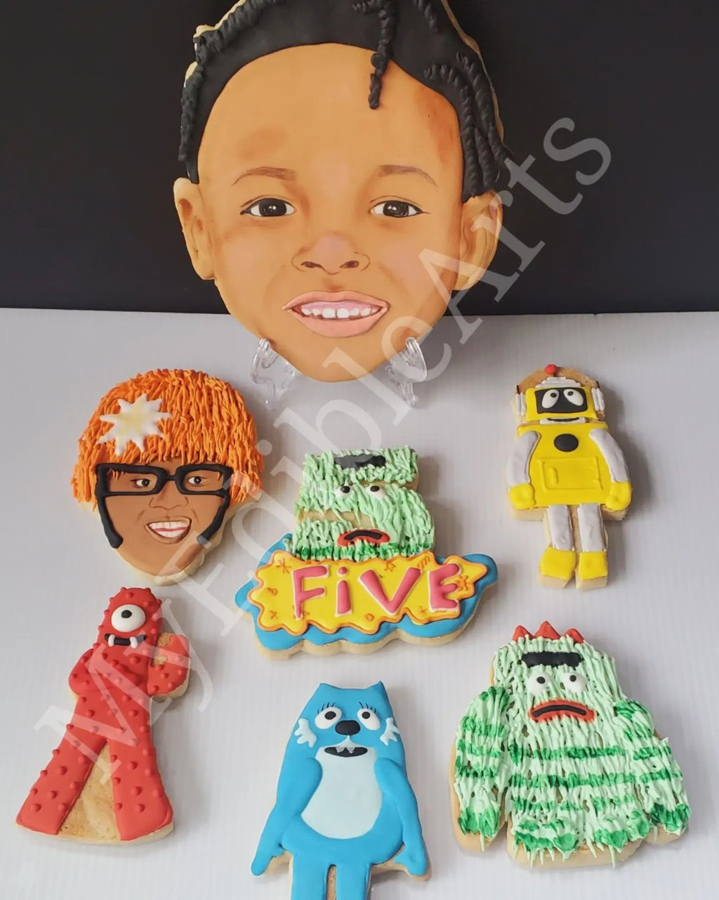 Yo Gabba Gabba Cookies