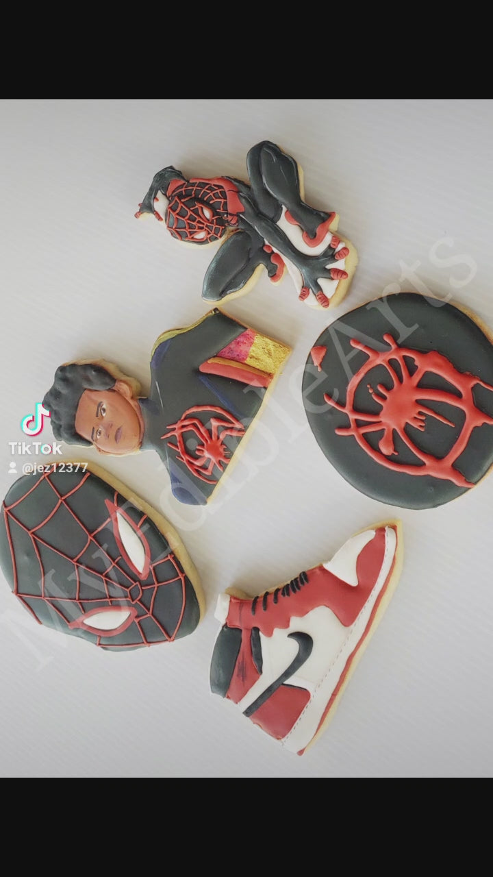 Spiderman Cookies